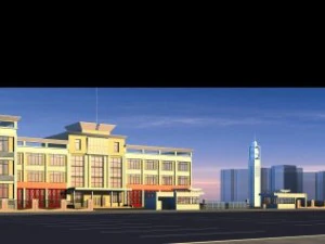 architecture 182 3D Model