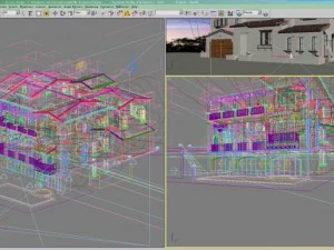 architecture 184 3D Model