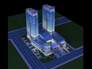 architecture 192 3D Model
