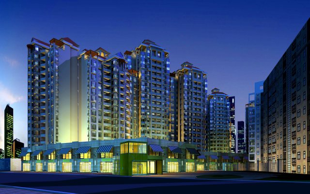 architecture 195 3D 모델 .c4d .max .obj .3ds .fbx .stl .blend 
