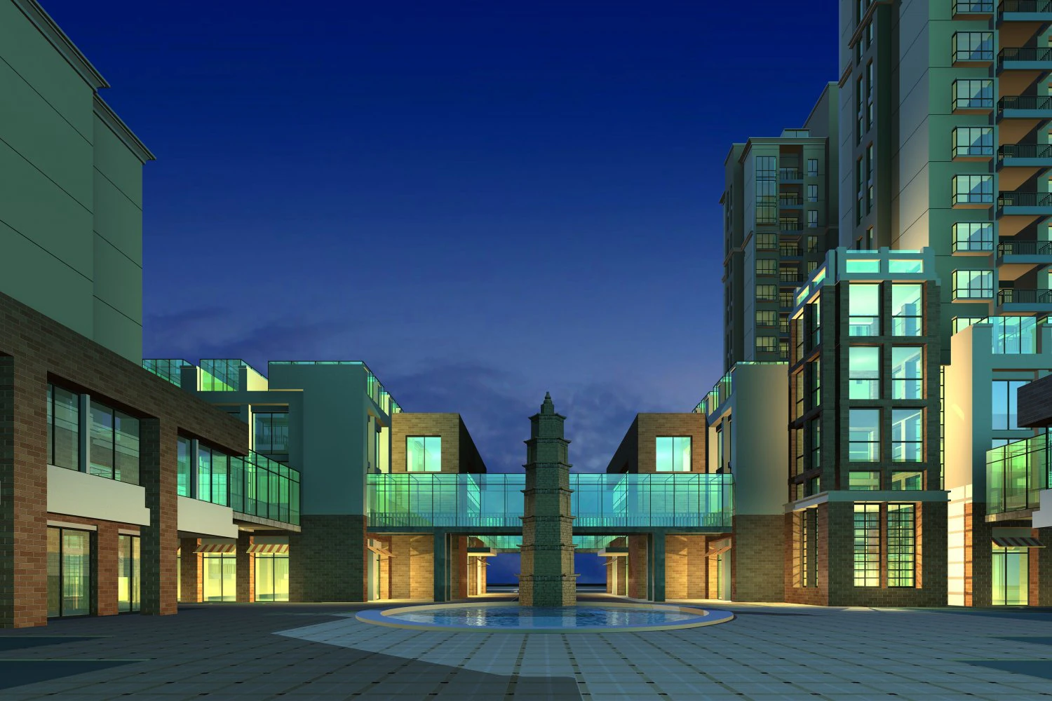 architecture 198 3D Model .c4d .max .obj .3ds .fbx .stl .blend 
