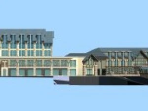 architecture 200 3D Model