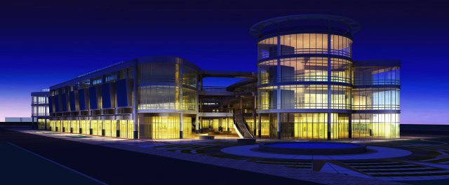 architecture 202 Model 3D .c4d .max .obj .3ds .fbx .stl .blend 