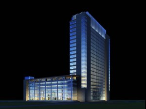 architecture 208 3D Model