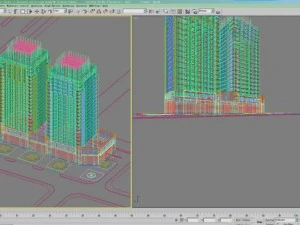 architecture 210 3D Model
