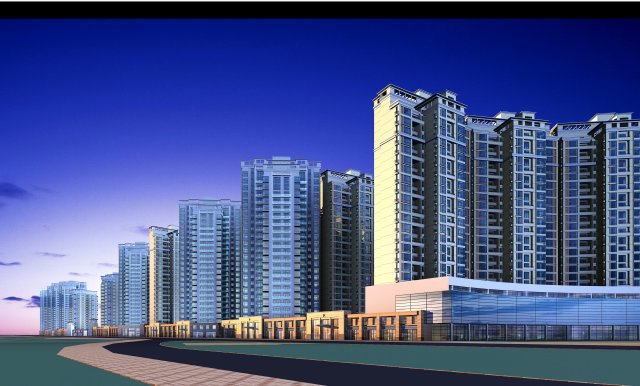 architecture 211 3D Model .c4d .max .obj .3ds .fbx .stl .blend 