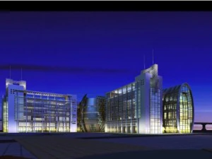 architecture 218 3D Model