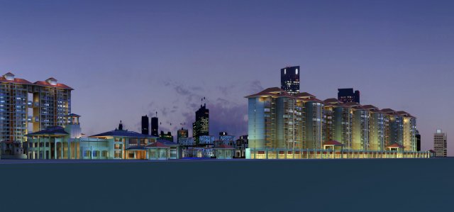 architecture 219 3D Model .c4d .max .obj .3ds .fbx .stl .blend 