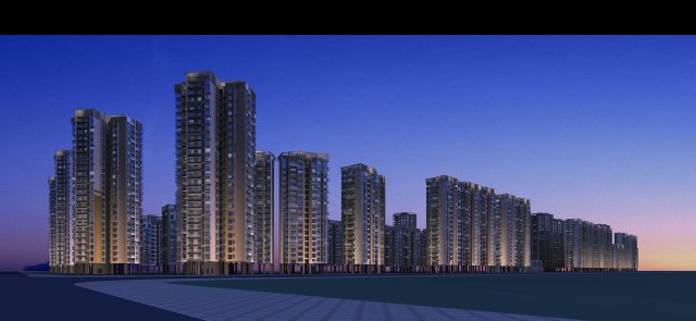 architecture 225 3D Модель .c4d .max .obj .3ds .fbx .stl .blend