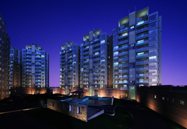 architecture 236 3D Model .c4d .max .obj .3ds .fbx .stl .blend 