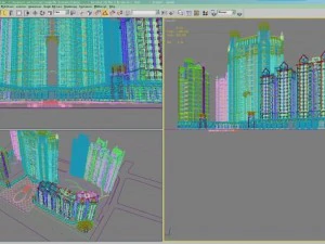architecture 240 3D Model