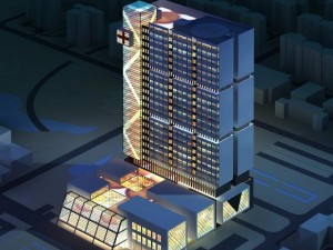architecture 242 3D Model