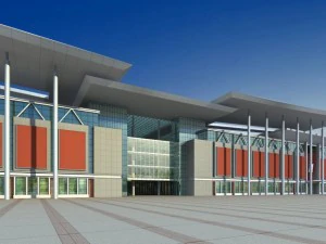 architecture 244 3D Model