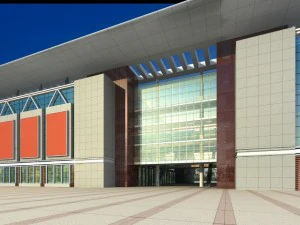 architecture 244 3D Model