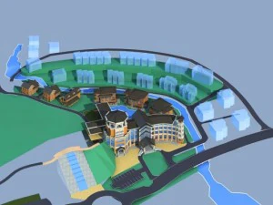 architecture 248 3D Model