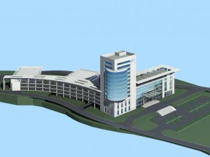 architecture 252 3D Model