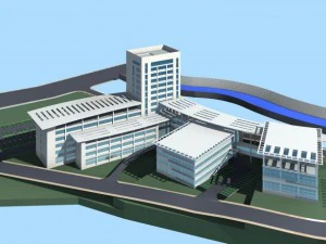 architecture 252 3D Model
