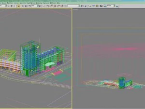 architecture 252 3D Model