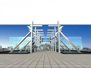 architecture 253 3D Model