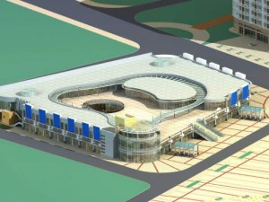 architecture 256 3D Model