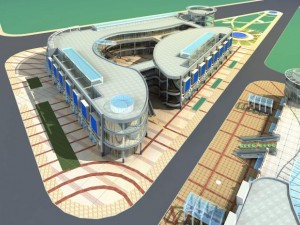 architecture 256 3D Model