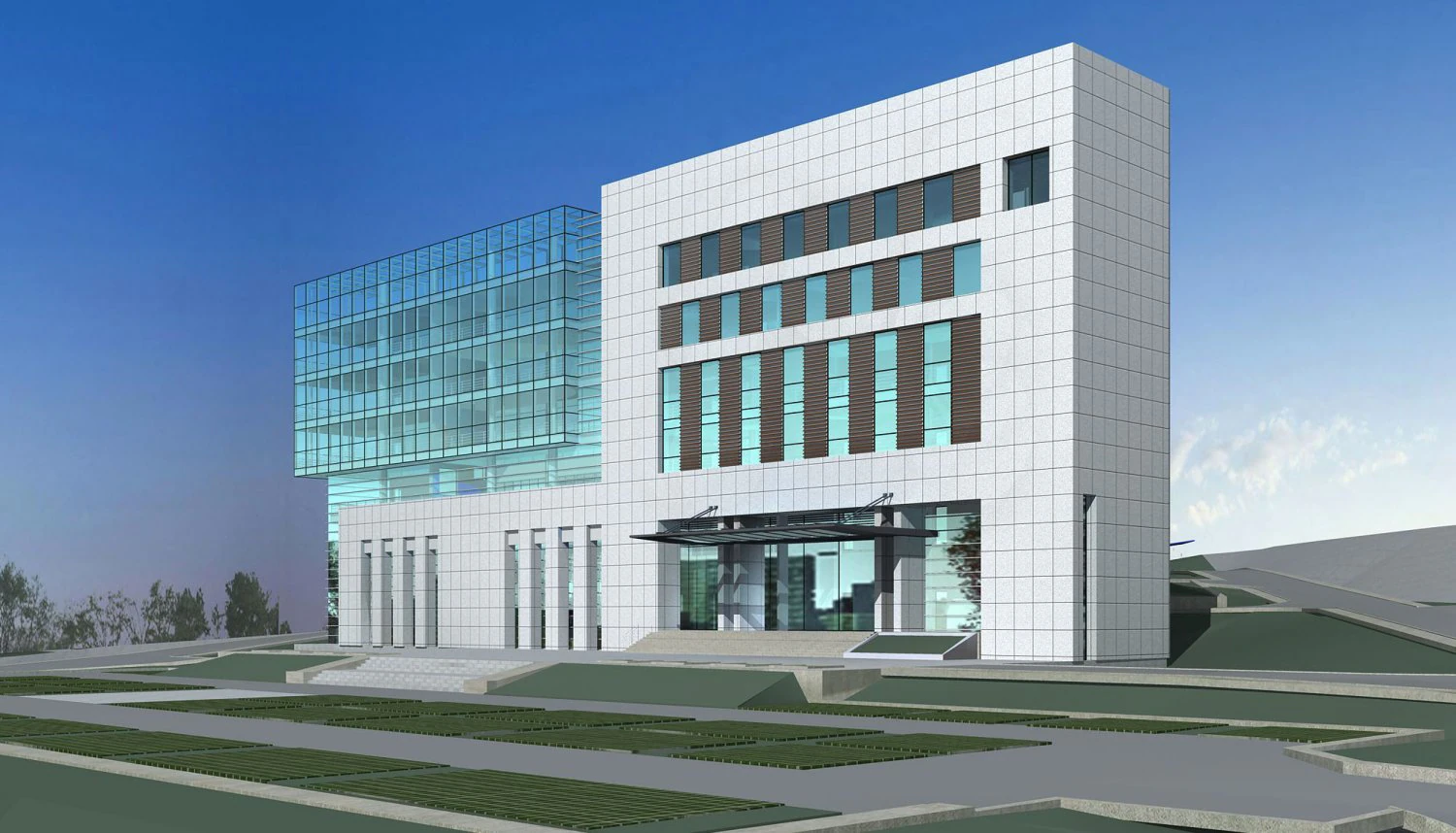 architecture 259 3D Model .c4d .max .obj .3ds .fbx .stl .blend 