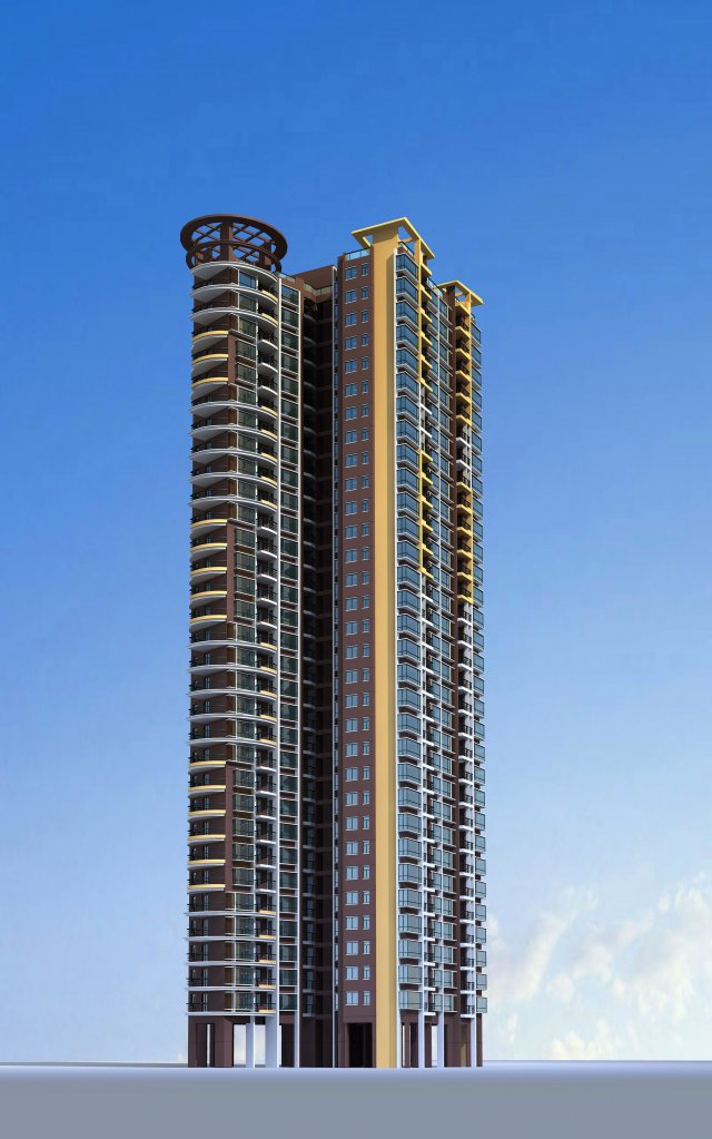 architecture 260 Model 3D .c4d .max .obj .3ds .fbx .stl .blend 
