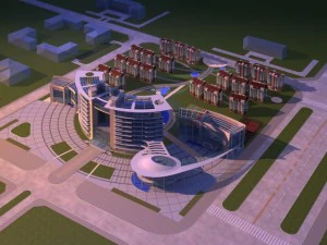 architecture 272 3D Model
