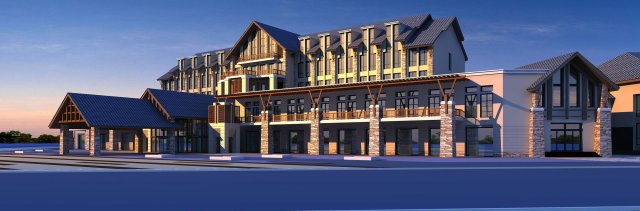 architecture 275 3D Model .c4d .max .obj .3ds .fbx .stl .blend 