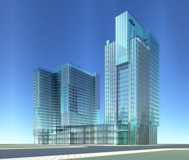 architecture 278 3D Model .c4d .max .obj .3ds .fbx .stl .blend 