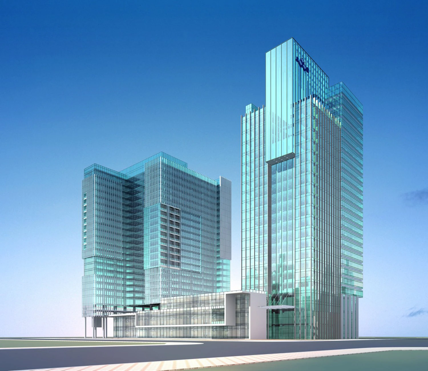 architecture 282 3D Model .c4d .max .obj .3ds .fbx .stl .blend 