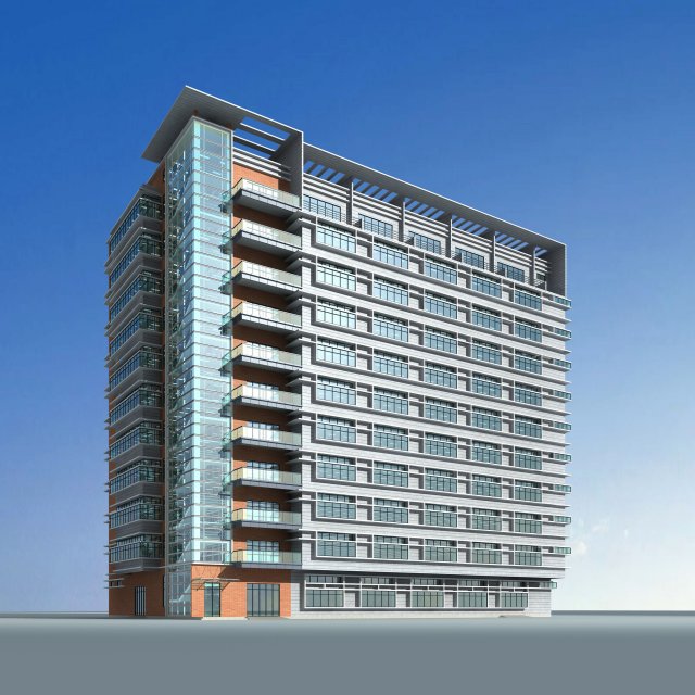 architecture 283 Modello 3D .c4d .max .obj .3ds .fbx .stl .blend 