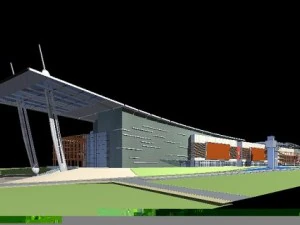 architecture 288 3D Model