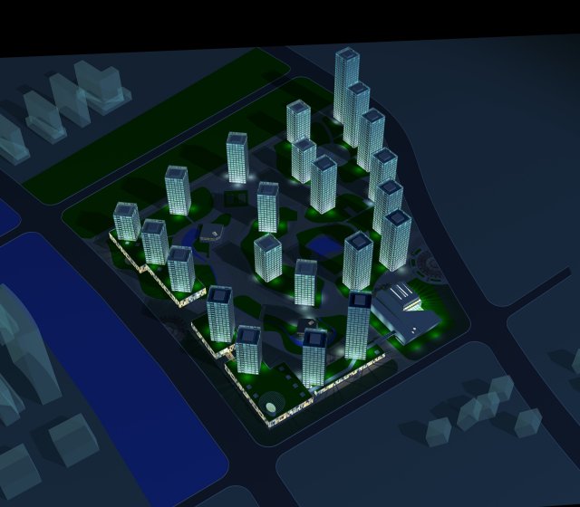 architecture 290 3D-Modell .c4d .max .obj .3ds .fbx .stl .blend 