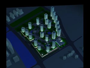 architecture 290 3D Model