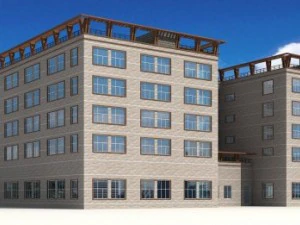 건축 296 3D 모델