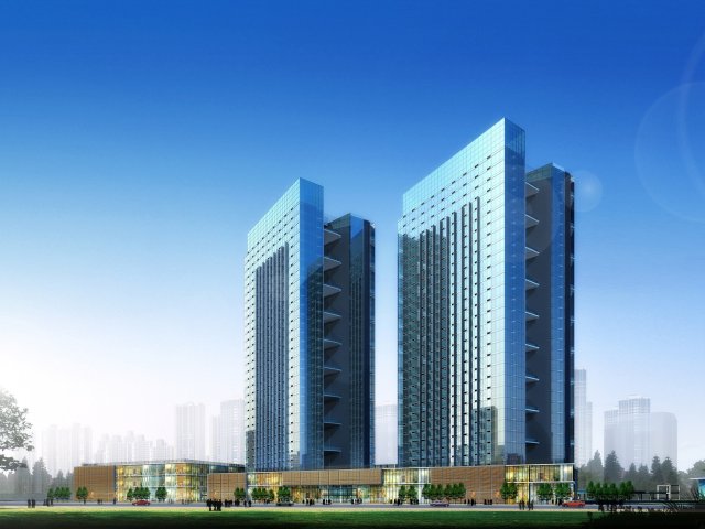 architecture 298 3D Model .c4d .max .obj .3ds .fbx .stl .blend 