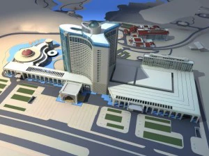 architettura 302 Modello 3D