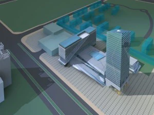 वास्तुकला 303 3D मॉडल