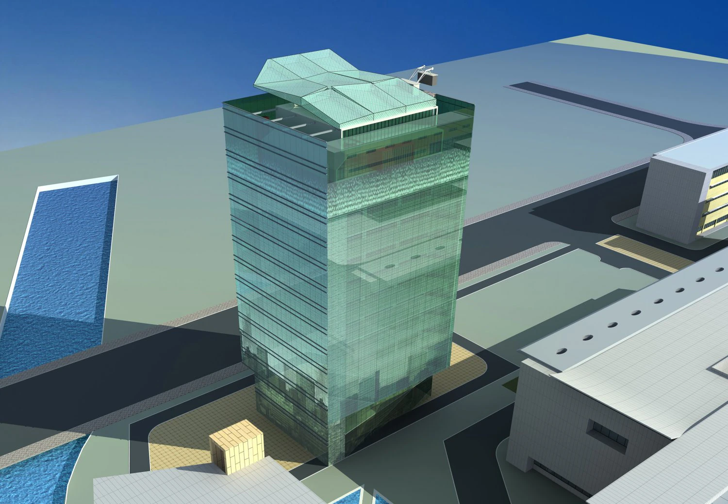 architecture 312 3D Model .c4d .max .obj .3ds .fbx .stl .blend 