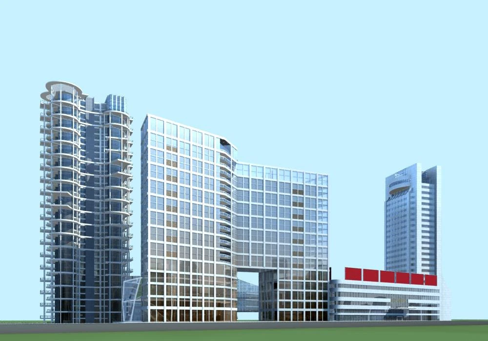 architecture 321 3D Model .c4d .max .obj .3ds .fbx .stl .blend 