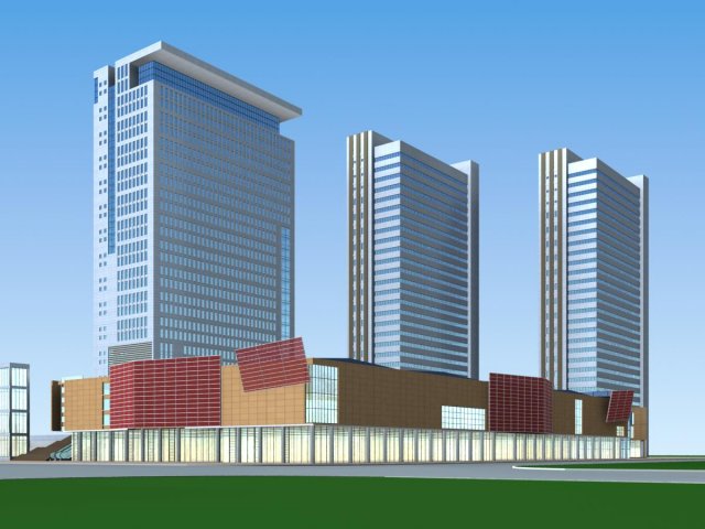 architecture 323 Modello 3D .c4d .max .obj .3ds .fbx .stl .blend 