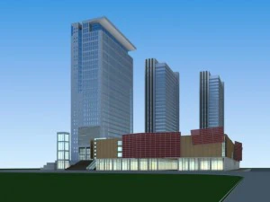 architecture 323 3D Model