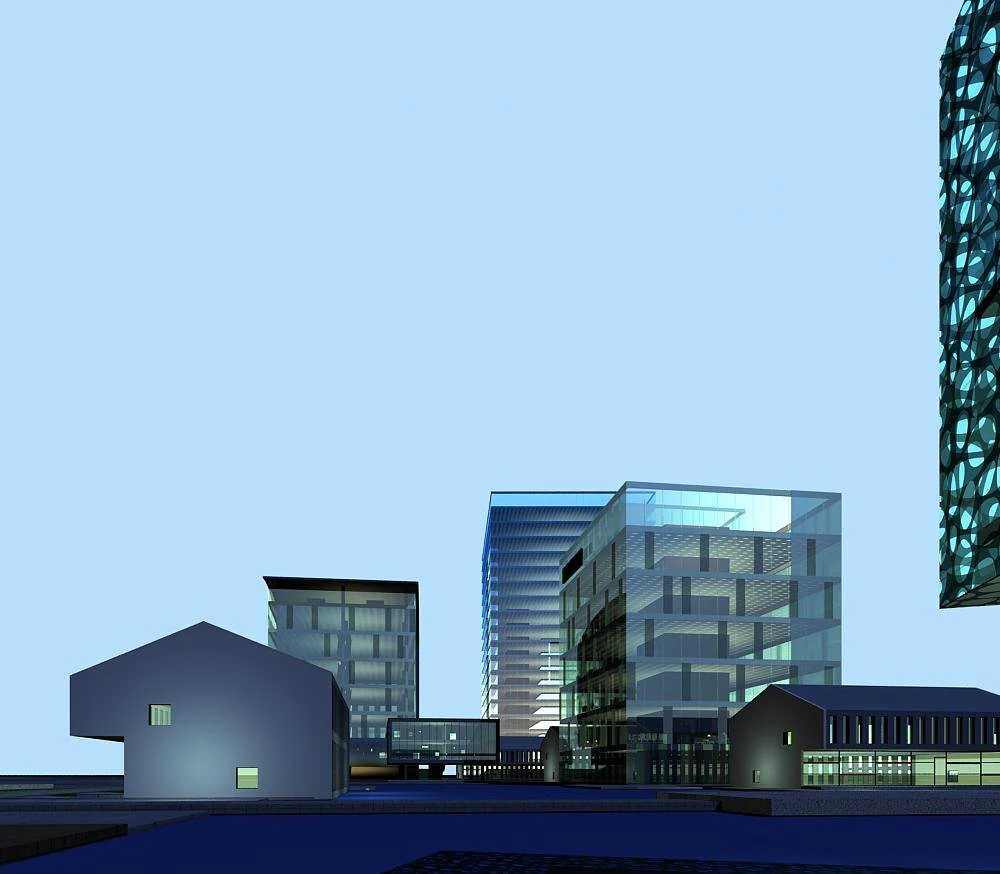 architecture 326 3D Model .c4d .max .obj .3ds .fbx .stl .blend 