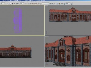 architecture 327 3D Model