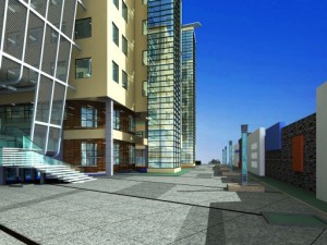 architecture 336 Modèle 3D