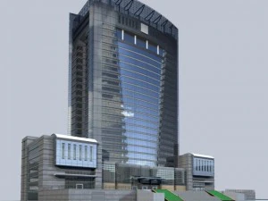 architecture 340 3D Model