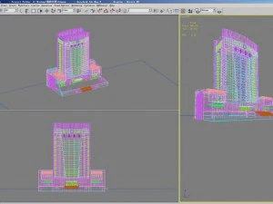 architecture 340 3D Model