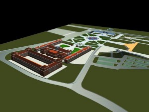 architecture 343 3D 모델