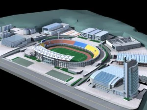 建築 345 3Dモデル